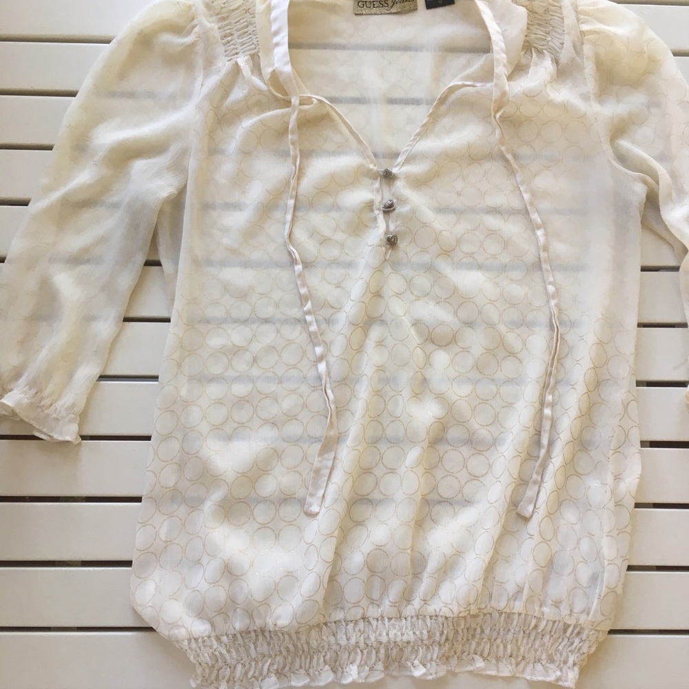 Guess Jeans Dress Top